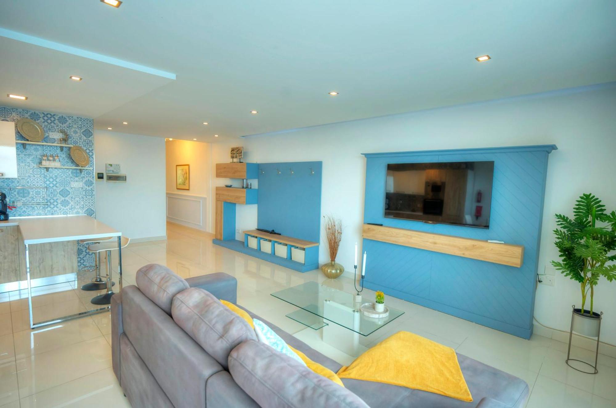 Modern, Large 3Bedroom, Spectacular Views Goslm-9 Sliema Eksteriør billede