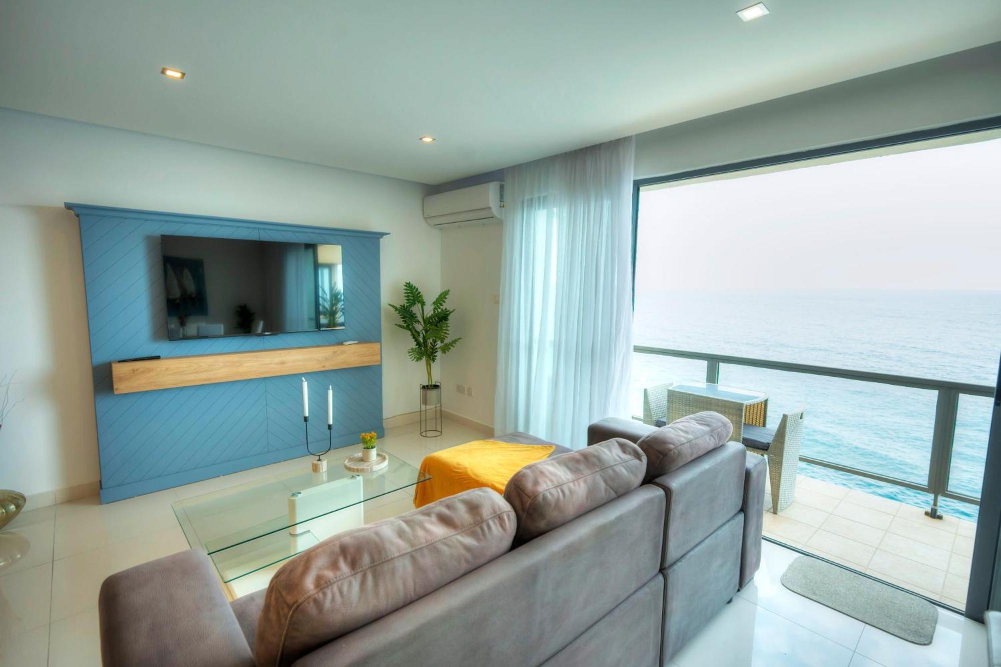 Modern, Large 3Bedroom, Spectacular Views Goslm-9 Sliema Eksteriør billede